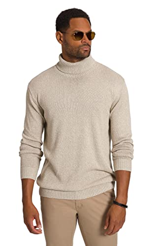 STHUGE Herren Rollkragenpullover Pullover, Natur Melange, L EU von STHUGE