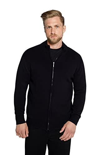 STHUGE Große Größen Herren Pullover, Black Beauty, L von STHUGE