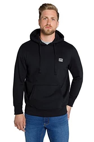 STHUGE Herren Sweatshirt Hoodie, Black Beauty, L EU von STHUGE