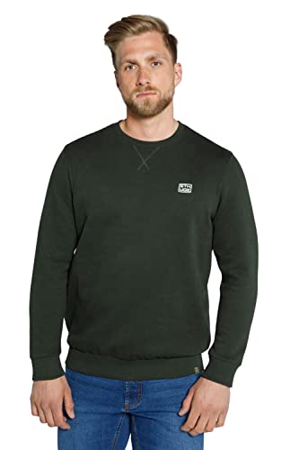 STHUGE Herren Sweatshirt Pullover, Utility Green, XXL EU von STHUGE