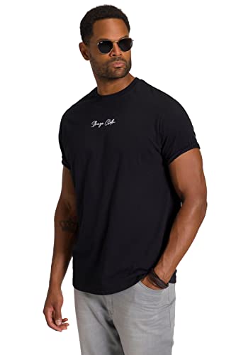 STHUGE Herren kl. Print T-Shirt, schwarz, 3XL von STHUGE