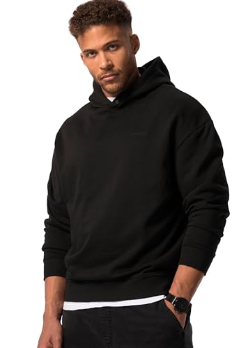 STHUGE Hoodie, Oversized, Kapuze, Rückenprint, bis 8 XL schwarz 4XL 824882100-4XL von STHUGE