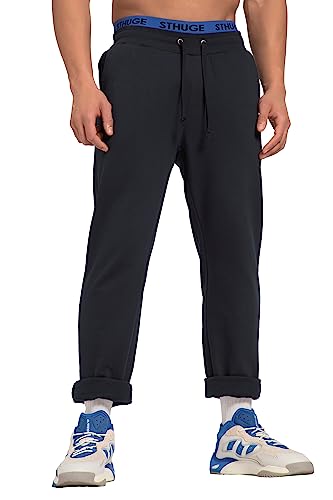 STHUGE Joggingshose, Modern Fit, Elastikbund, 4 Taschen, bis 8 XL Navy blau 7XL 819321130-7XL von STHUGE