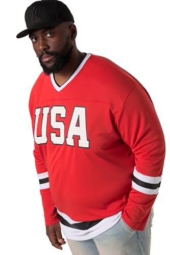 STHUGE Langarm-Trikot, Oversized, Prints, bis 8 XL Chilli rot 4XL 837125534-4XL STHUGE Langarm-Trikot, Oversized, Prints, bis 8 XL Chilli rot 4XL 837125534-4XL von STHUGE