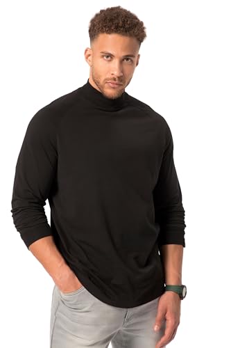 STHUGE Langarmshirt, Oeko-TEX, bis 8 XL schwarz 8XL 821074130-8XL von STHUGE