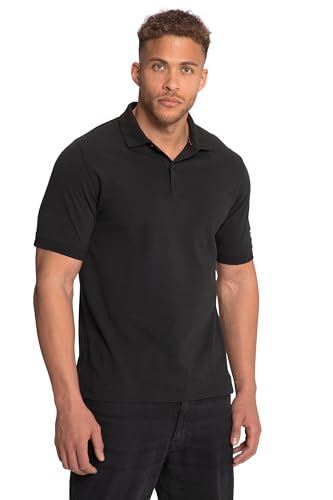 STHUGE Herren Poloshirt, schwarz, XXL von STHUGE