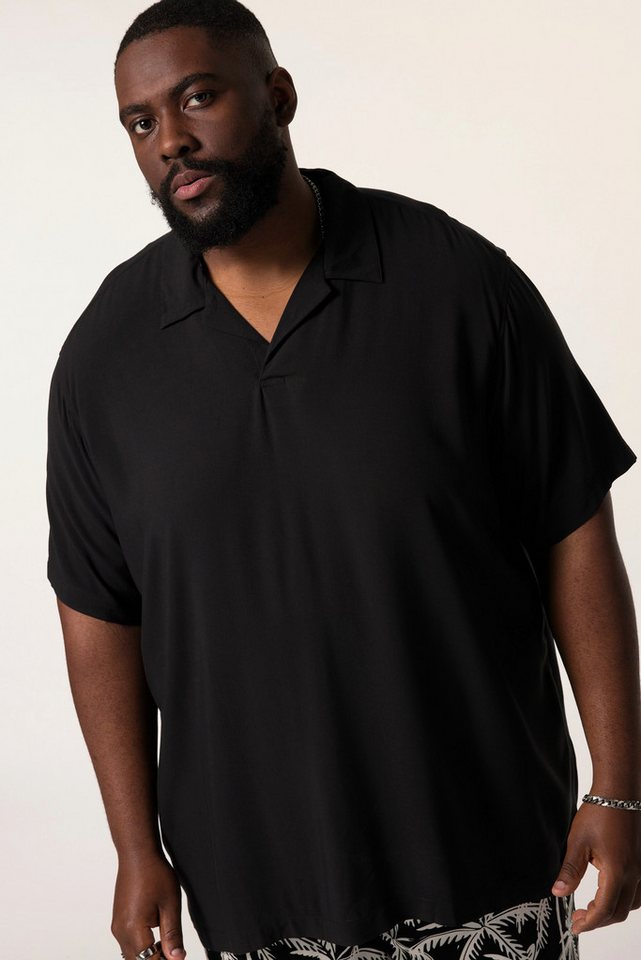 STHUGE Poloshirt STHUGE Poloshirt Halbarm Viskose bis 8 XL von STHUGE