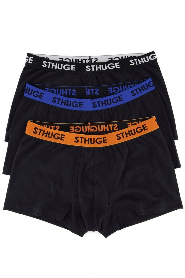 STHUGE Slip STHUGE Herren Pant FLEXLASTIC® 3er Pack (3-St) von STHUGE