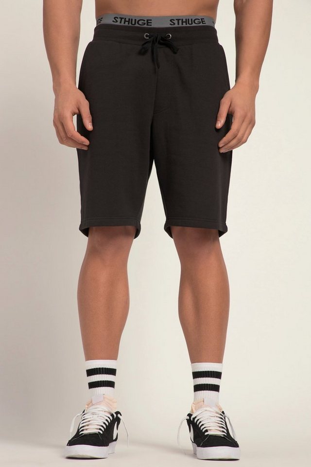 STHUGE Bermudas STHUGE Sweat-Bermuda Basic Fit Elastikbund von STHUGE