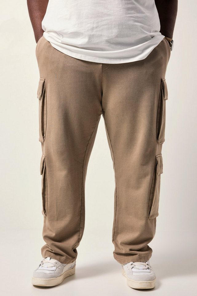 STHUGE Sweathose STHUGE Sweat-Cargohose Baggy Fit bis 8 XL von STHUGE