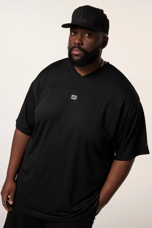 STHUGE T-Shirt STHUGE T-Shirt Halbarm oversized Rückenprint von STHUGE