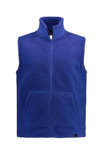 STHUGE Teddyfleece-Weste FLEXLASTIC®, Stehkragen, bis 8 XL royal blau 5XL 820981757-5XL von STHUGE