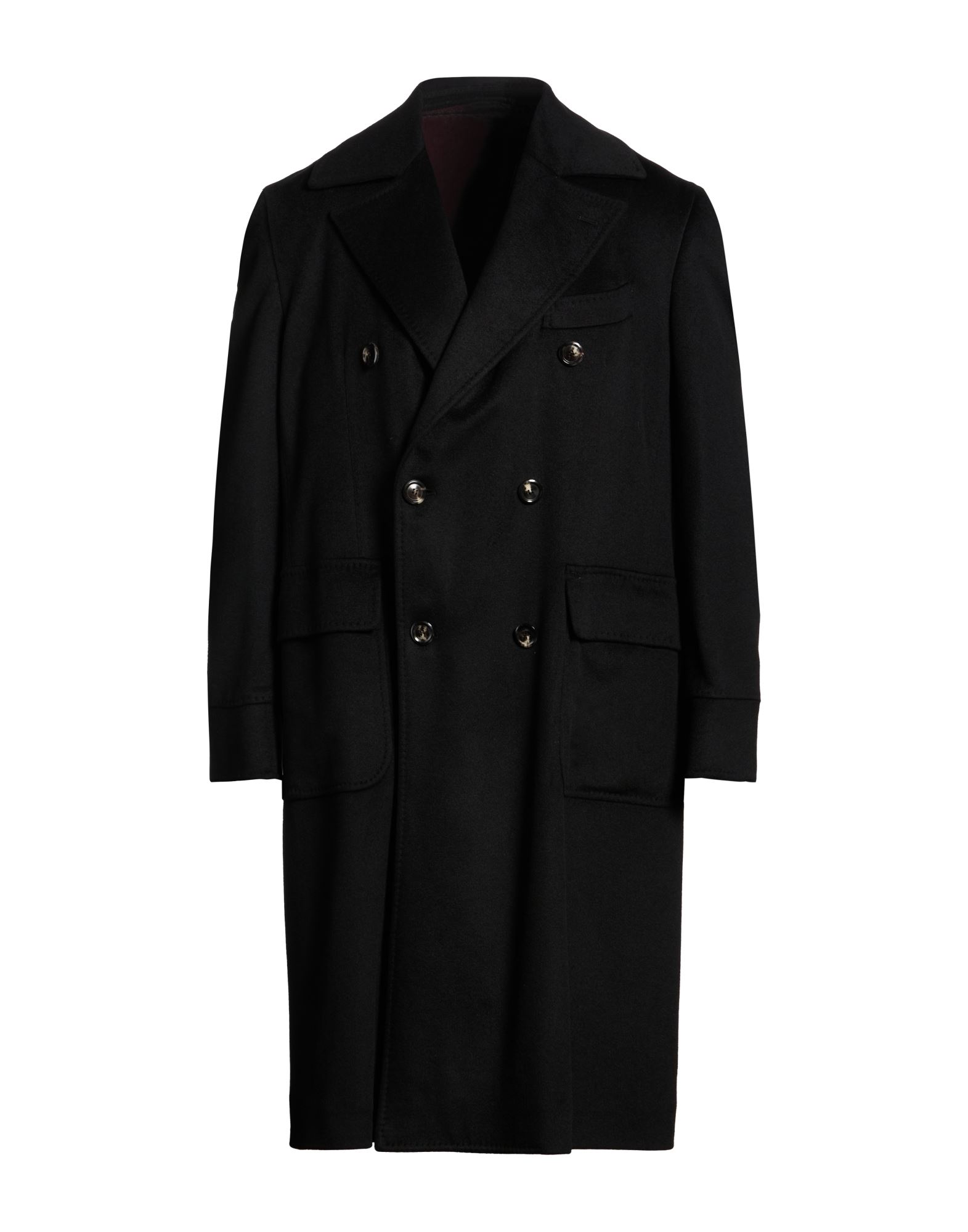 STILE LATINO Mantel Herren Schwarz von STILE LATINO