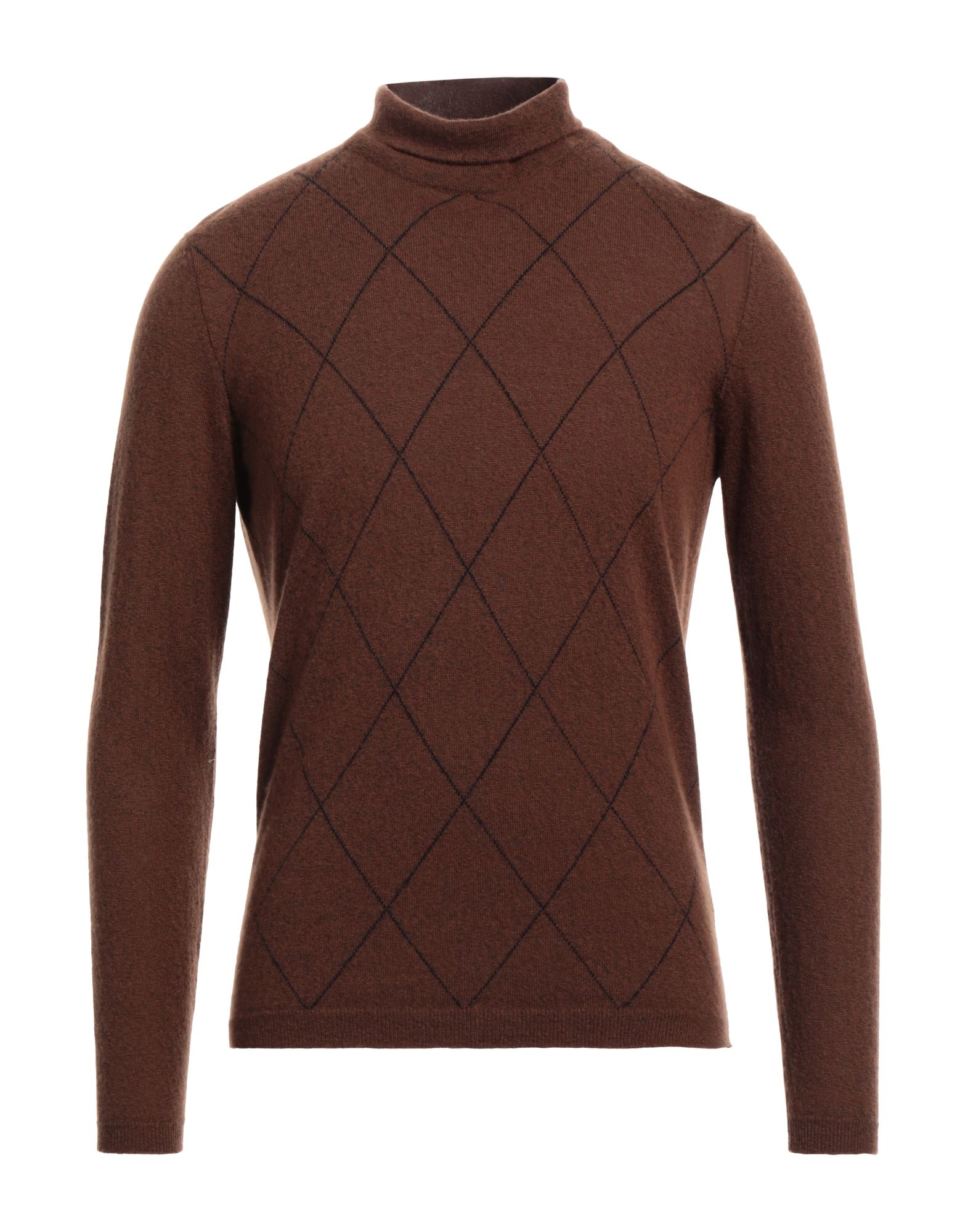 STILE LATINO Rollkragenpullover Herren Braun von STILE LATINO