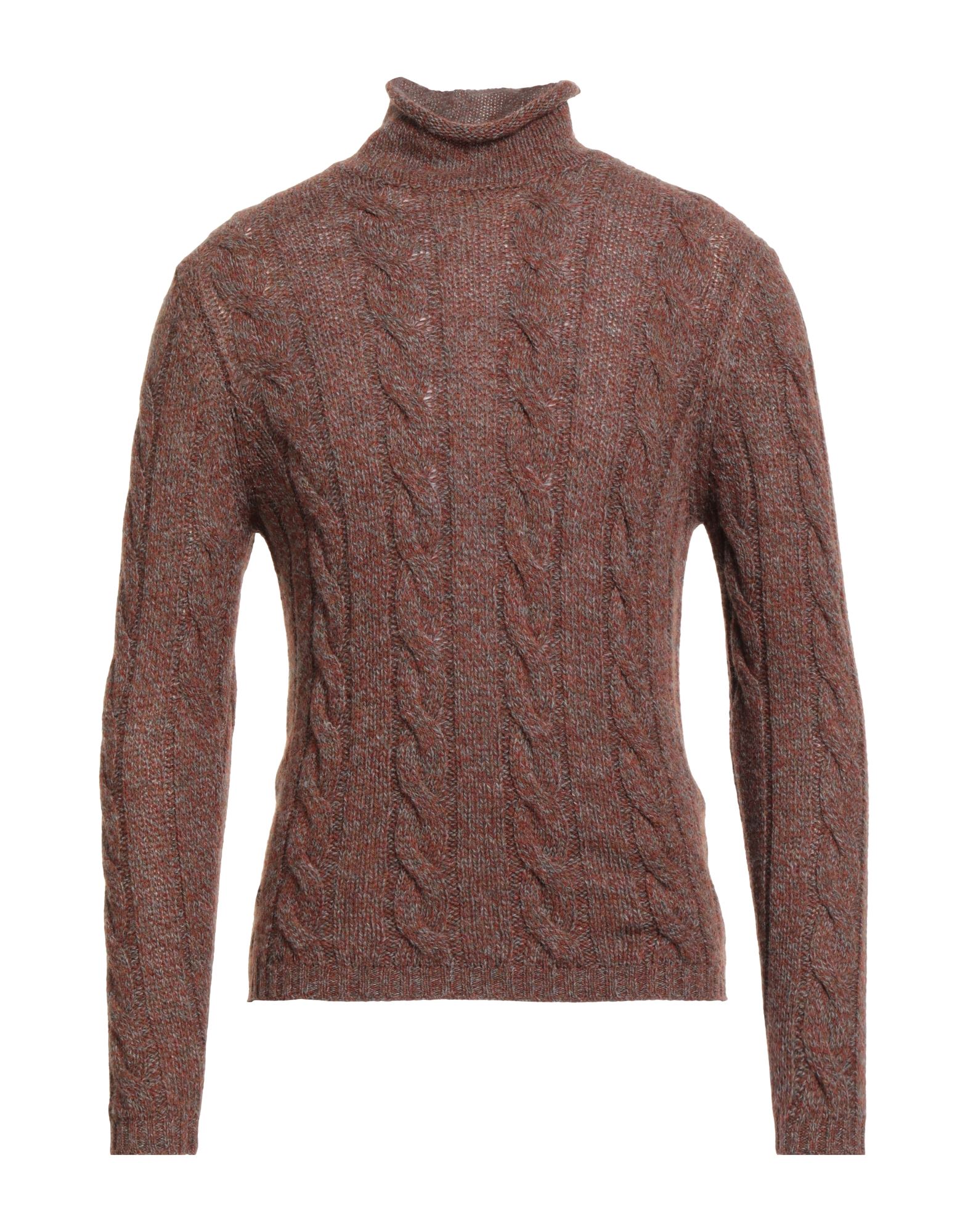 STILE LATINO Rollkragenpullover Herren Rostrot von STILE LATINO