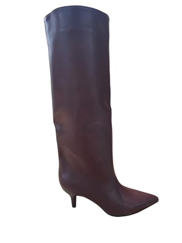 STILL Damenstiefel, modisch, Kunstleder, bequem, niedriger Absatz, lässig, bordeaux, 38 EU von STILL