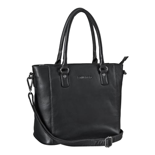 STILORD 'Abigail' Handtasche Büro Damen Leder Shopper Vintage Schultertasche Businesstasche elegant für 13,3' MacBooks Arbeitstasche Echtleder von STILORD