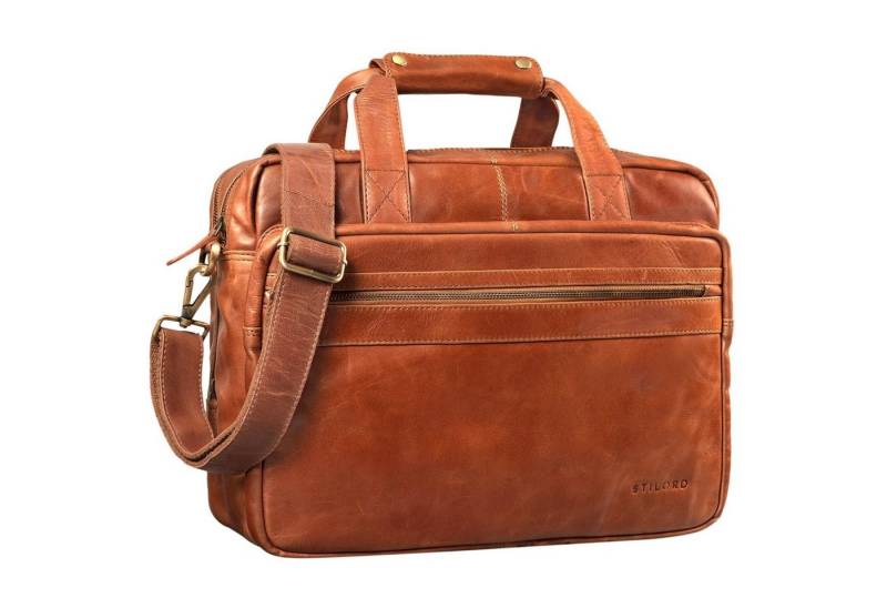 STILORD Aktentasche "Adventure" Lehrertasche Leder groß von STILORD