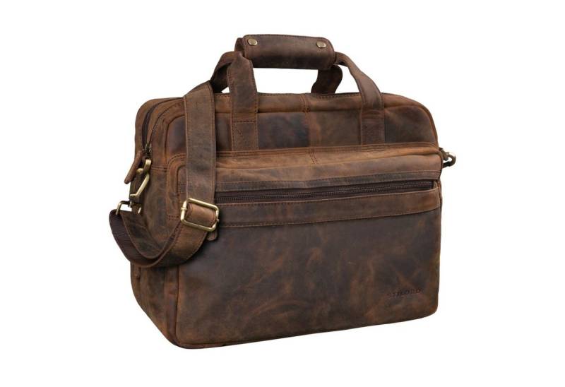STILORD Aktentasche "Adventure" Lehrertasche Leder groß von STILORD