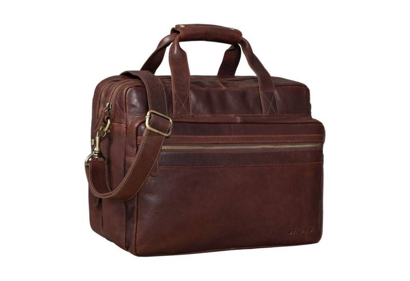 STILORD Aktentasche "Adventure" Lehrertasche Leder groß von STILORD