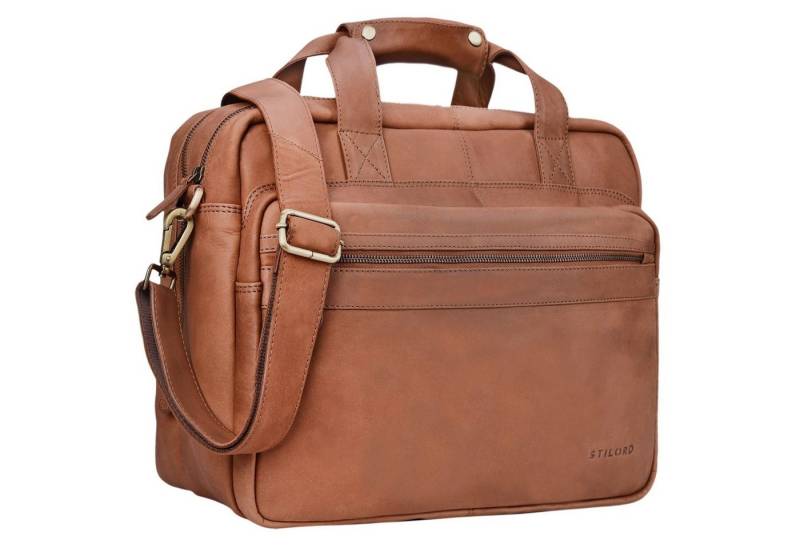 STILORD Aktentasche "Adventure" Lehrertasche Leder groß von STILORD