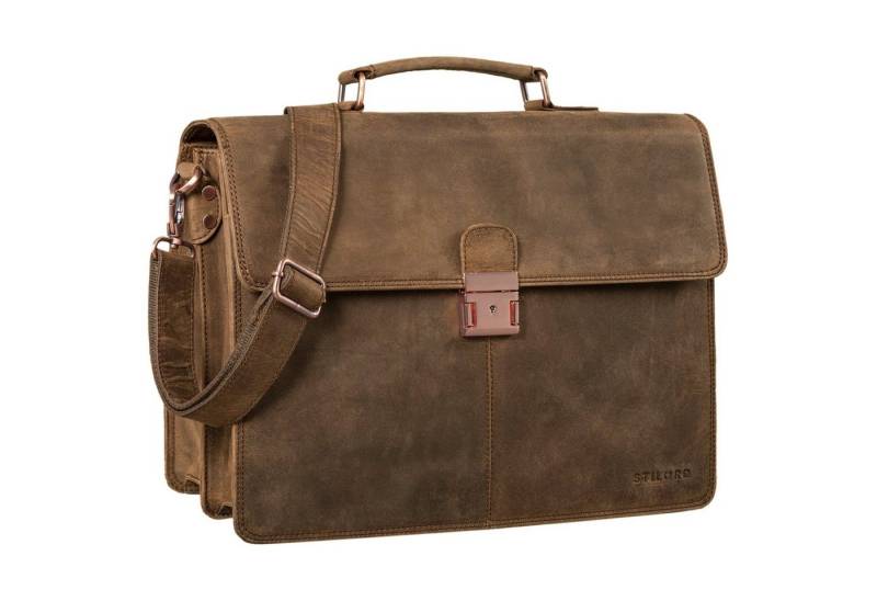 STILORD Aktentasche "Apolonius" Arbeitstasche Herren Leder von STILORD