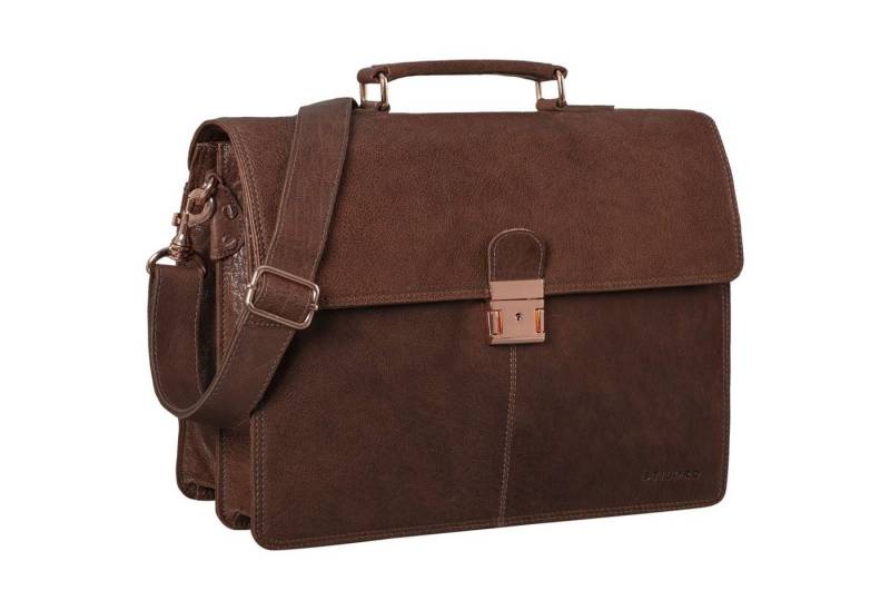 STILORD Aktentasche "Apolonius" Arbeitstasche Herren Leder von STILORD