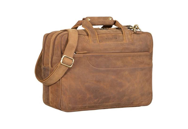 STILORD Aktentasche "Astor" Große Lehrertasche Leder von STILORD