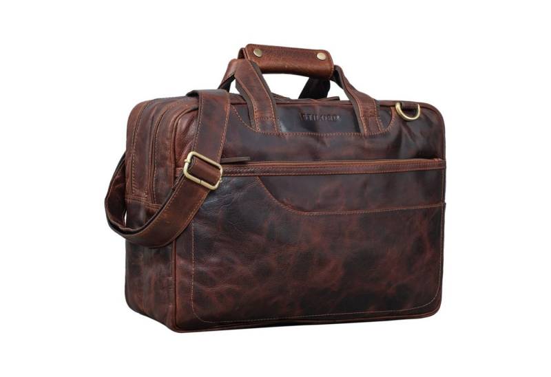 STILORD Aktentasche "Astor" Große Lehrertasche Leder von STILORD