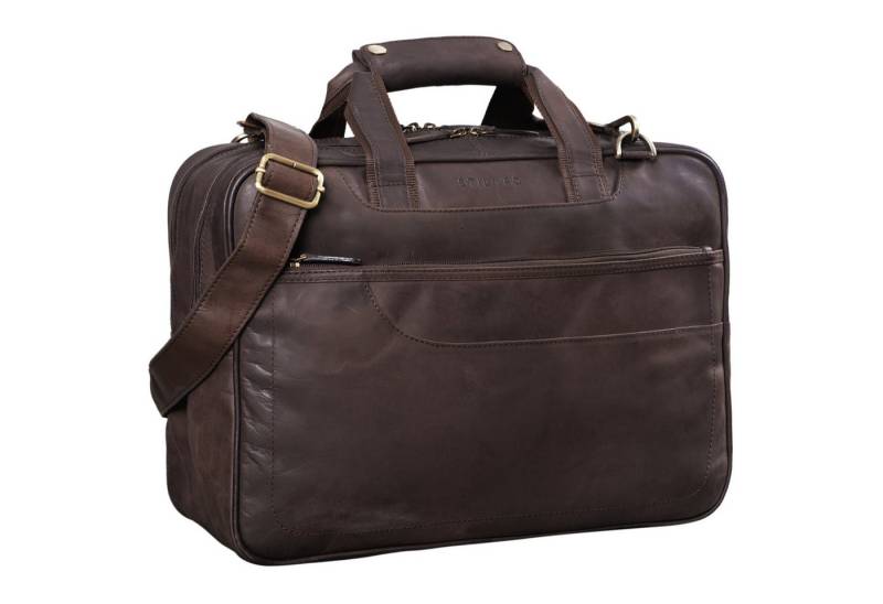 STILORD Aktentasche "Astor" Große Lehrertasche Leder von STILORD