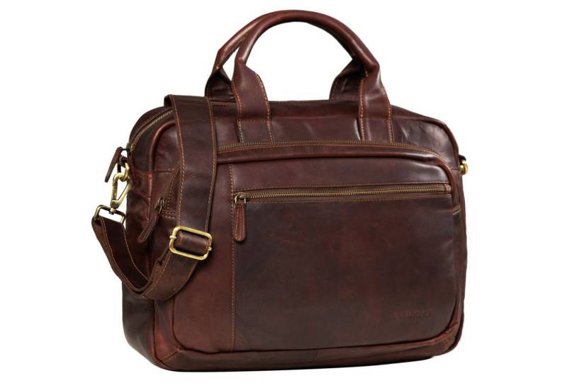 STILORD Aktentasche Businesstasche Leder Groß von STILORD