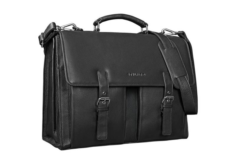 STILORD Aktentasche "Detroit" Aktentasche Herren Leder Groß Vintage für 16 Zoll Laptop von STILORD