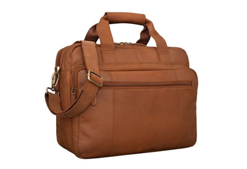 STILORD Aktentasche "Experience" Vintage Lehrertasche Leder groß Herren Damen von STILORD