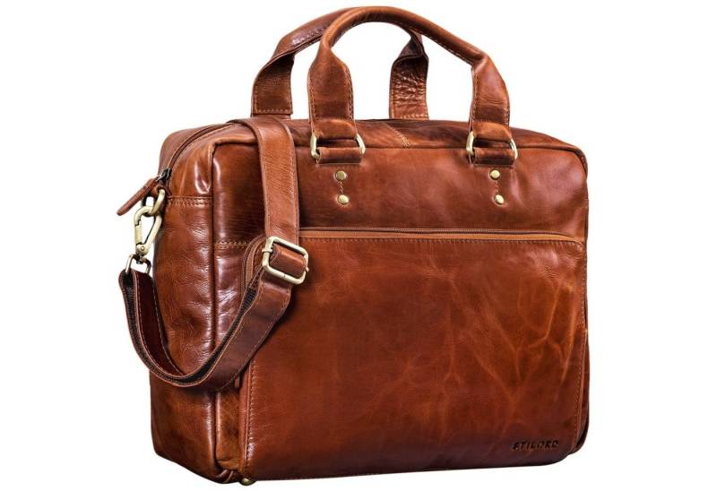 STILORD Aktentasche "Jack" Ledertasche Aktentasche Herren von STILORD