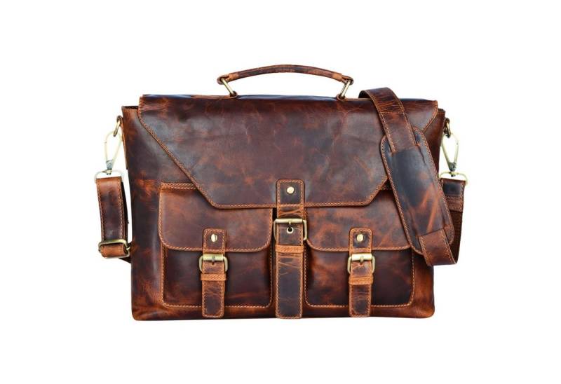 STILORD Aktentasche "Janus" Herren Umhängetasche Leder von STILORD