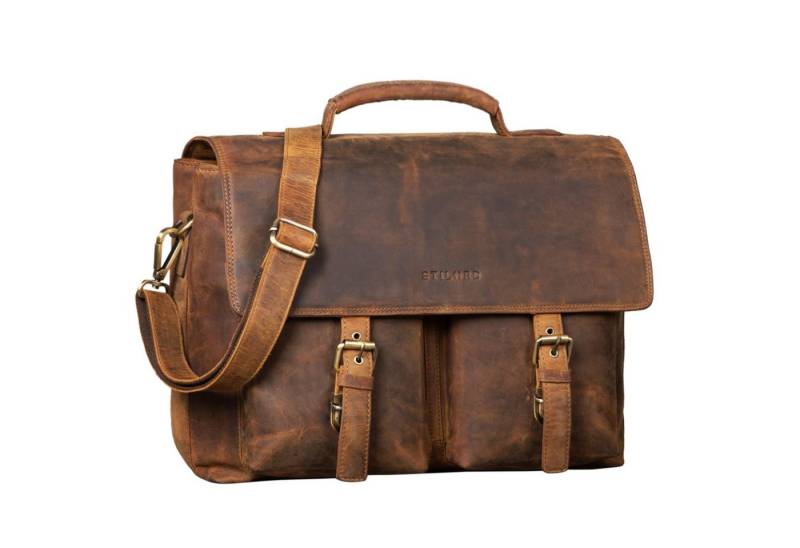 STILORD Aktentasche "Jeff" Aktentasche Leder 15 Zoll von STILORD