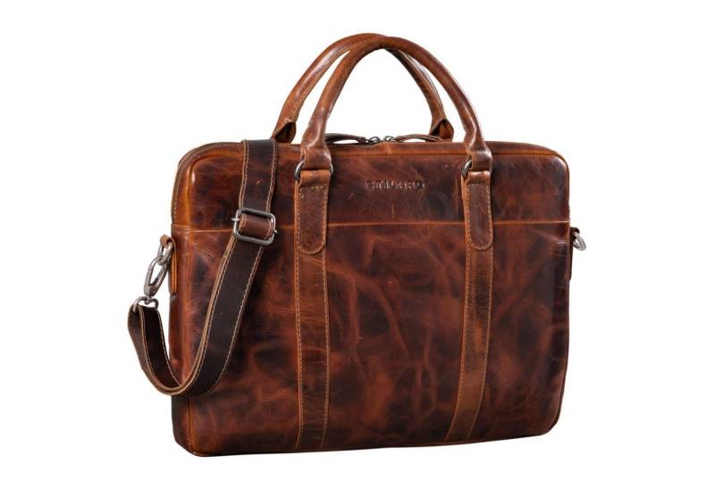 STILORD Aktentasche "Laslo" Businesstasche Leder groß von STILORD