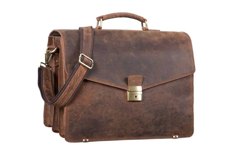 STILORD Aktentasche "Morpheus" Aktentasche Leder XXL Businesstasche von STILORD