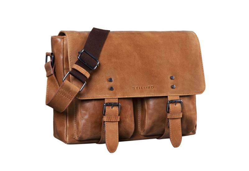 STILORD Aktentasche STILORD "Hunter" Leder Aktentasche 13 Zoll von STILORD