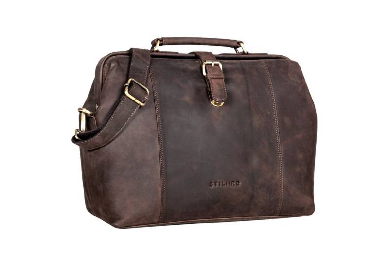 STILORD Aktentasche STILORD "Johannes" Vintage Arzttasche Leder von STILORD