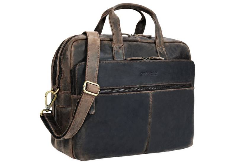 STILORD Aktentasche "William" Lehrertasche Herren Leder von STILORD