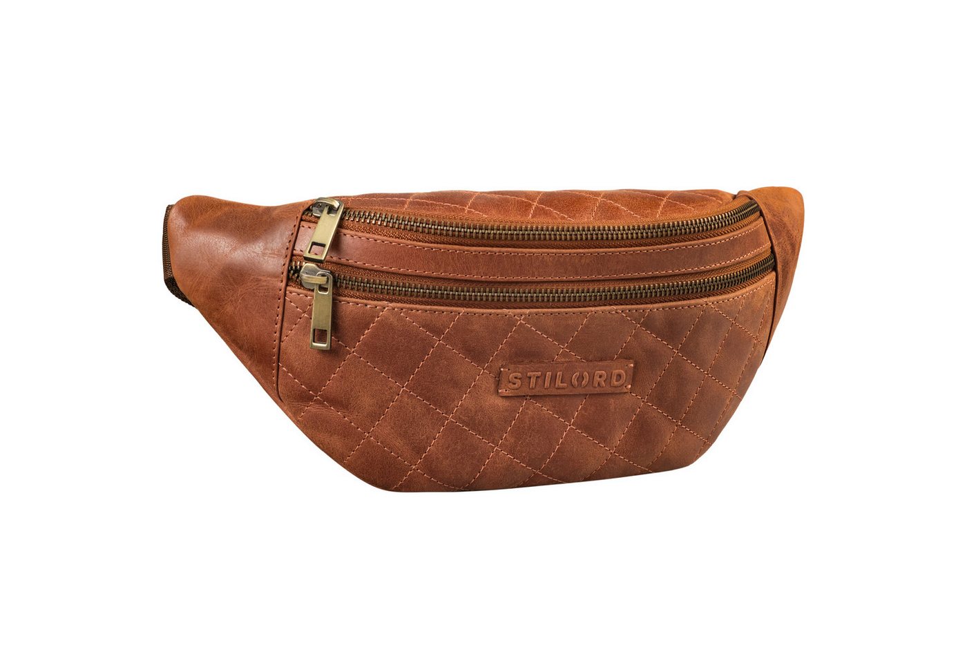 STILORD Bauchtasche "Azul" Premium Bauchtasche Leder Damen Herren mit gestepptem Design STILORD Bauchtasche "Azul" Premium Bauchtasche Leder Damen Herren mit gestepptem Design von STILORD