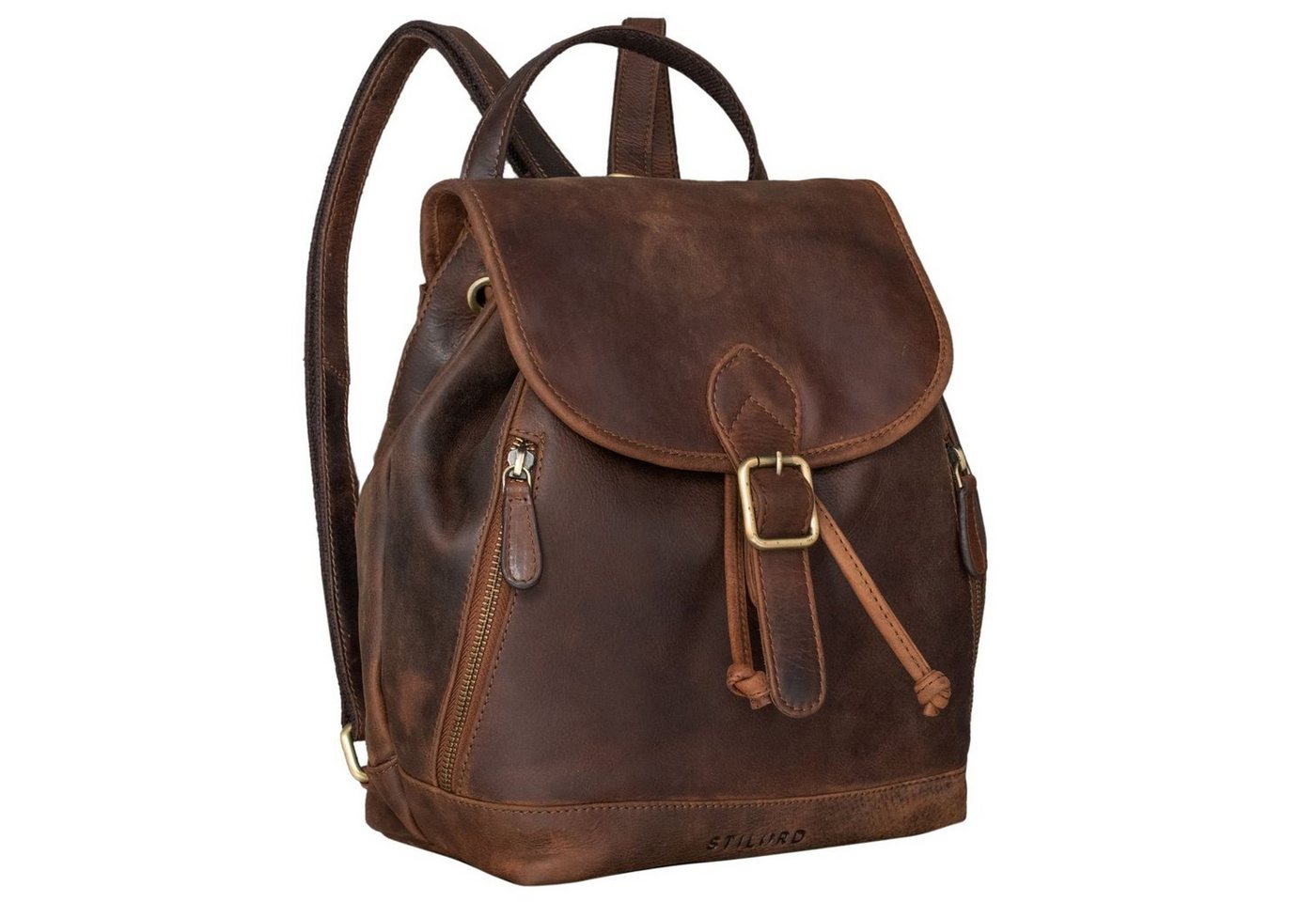 STILORD Cityrucksack Allison" Rucksack Damen Modern Leder" von STILORD