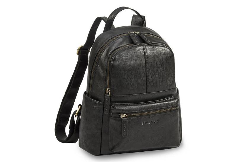 STILORD Cityrucksack "Berry" City Rucksack Damen Leder Klein 13 Zoll von STILORD