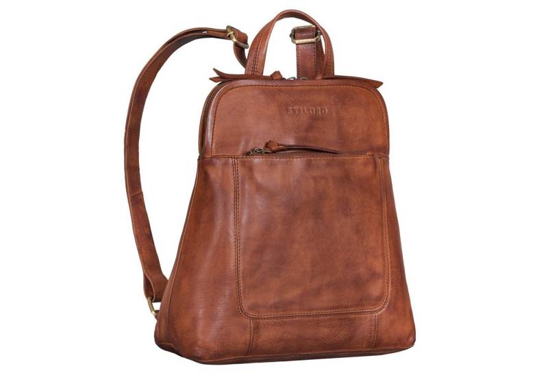 STILORD Cityrucksack "Cathy" Frauen Rucksack Elegant Leder von STILORD