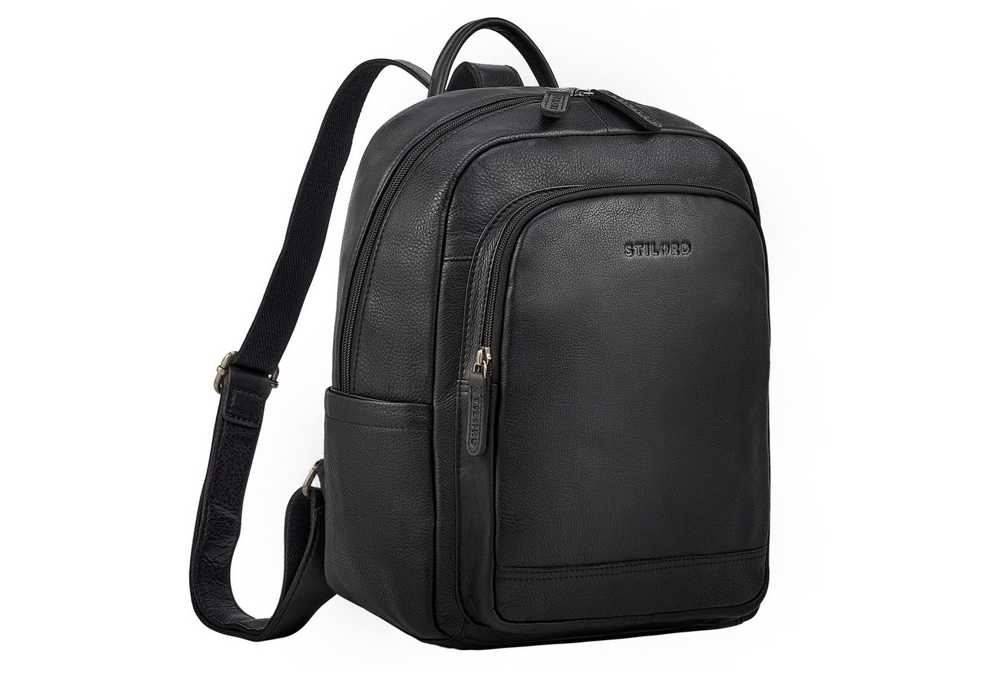 STILORD Cityrucksack "Clarissa" Leder Rucksack Damen Mittelgroß für Tablet 13 Zoll von STILORD