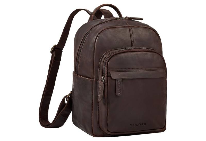 STILORD Cityrucksack "Dolores" Lederrucksack Damen Echtleder Klein von STILORD