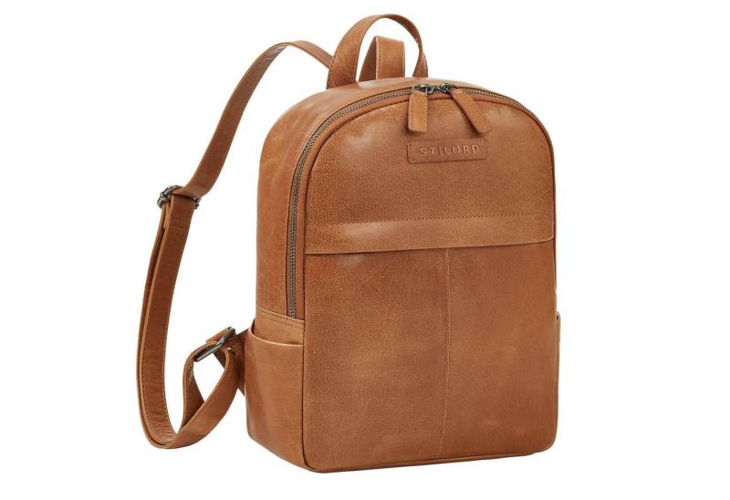 STILORD Cityrucksack "Klara" Raffinierter Rucksack Damen Leder Klein von STILORD