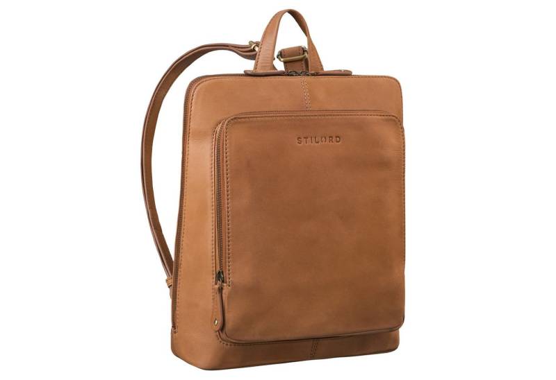 STILORD Cityrucksack "Marla" Moderner Rucksack Leder Damen Klein 10,1 - 10,9 Zoll Tablet von STILORD