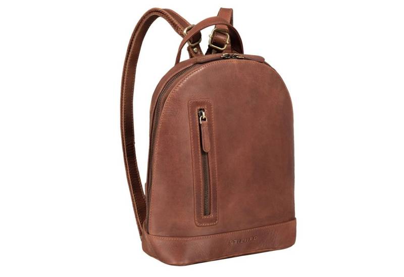 STILORD Cityrucksack "Reed" Lederrucksack Damen Klein von STILORD